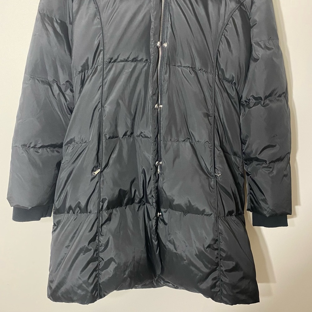 New Michael Kors Hooded Quilted Down Coat - Picture 3 of 7